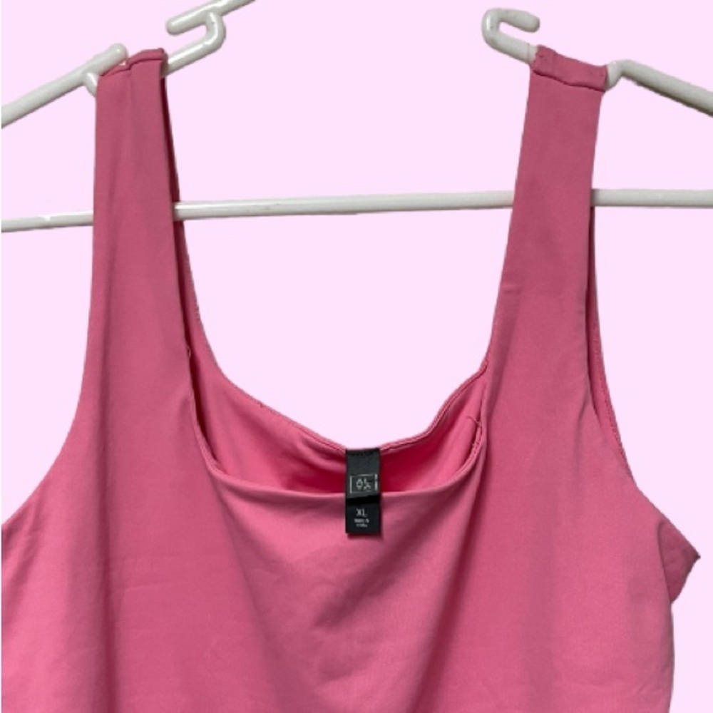 3/$15 LAST CHANCE! ALYA Bubblegum Pink Bodysuit Size XL - Picture 6 of 10